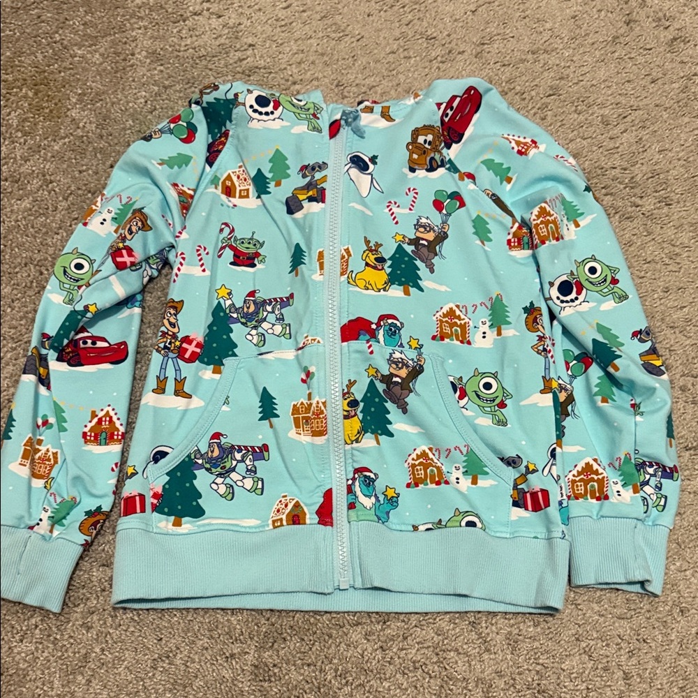 Kids little sleepies Disney Pixar Christmas sweatshirt